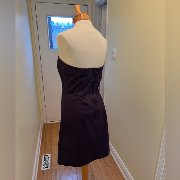 Deep Purple Strapless Dress - Picture 7 of 10